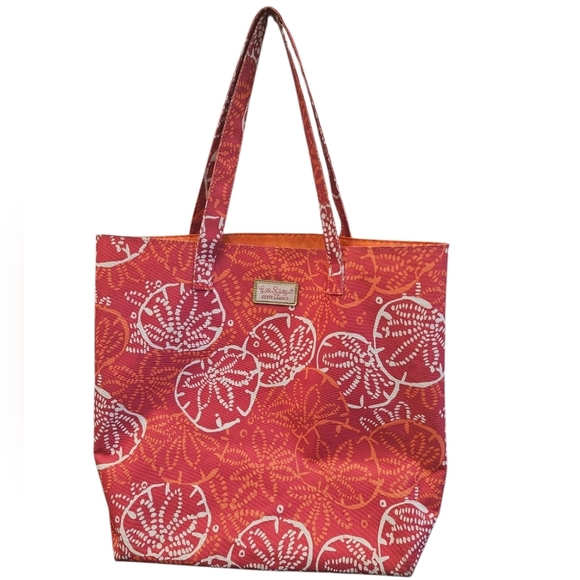 Lilly Pulitzer For Estee Lauder Pink Tote Bag - Picture 1 of 6